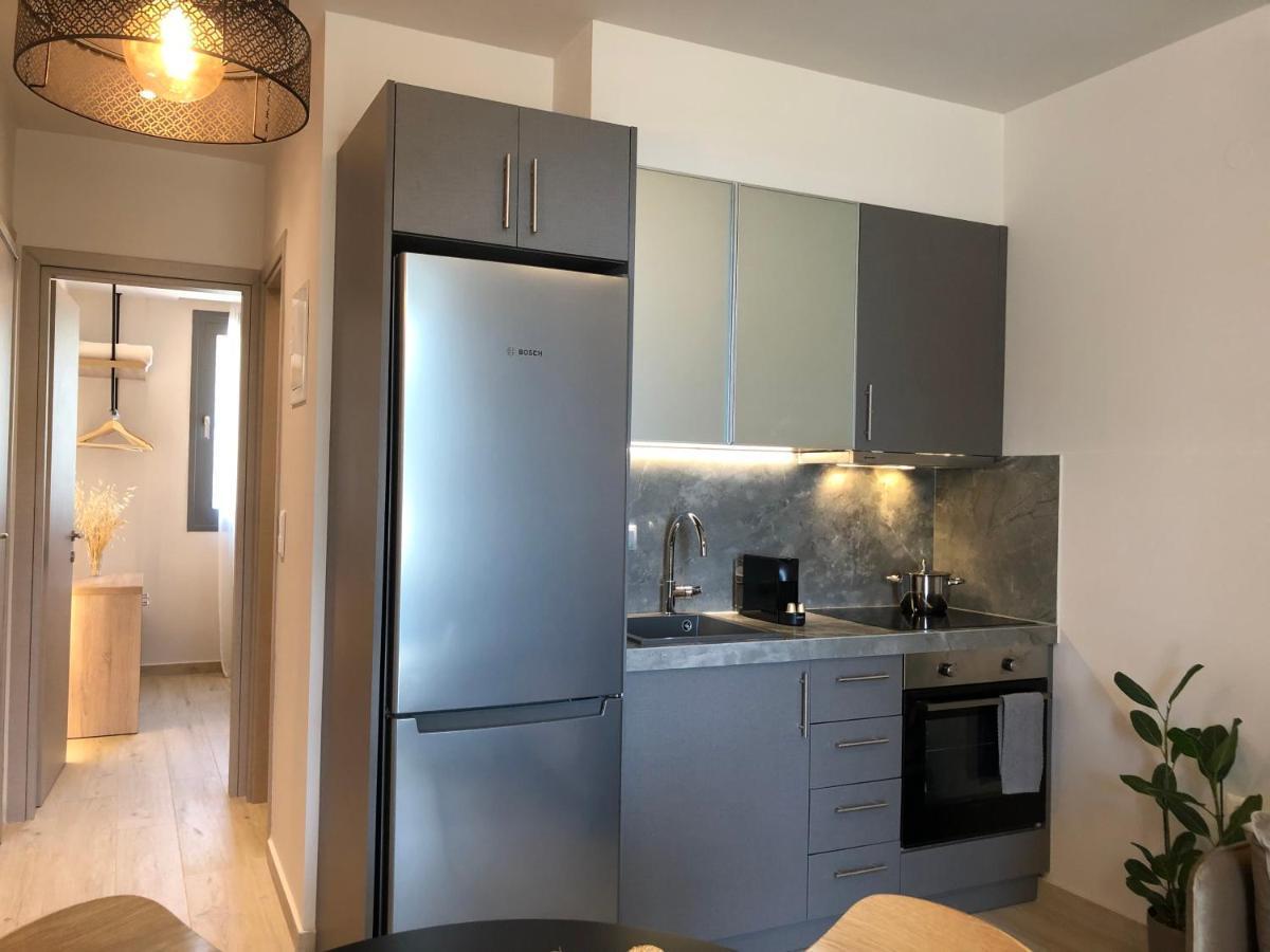 Alikon Adult-Only Aparthotel เนโอสมาร์มาราส ภายนอก รูปภาพ